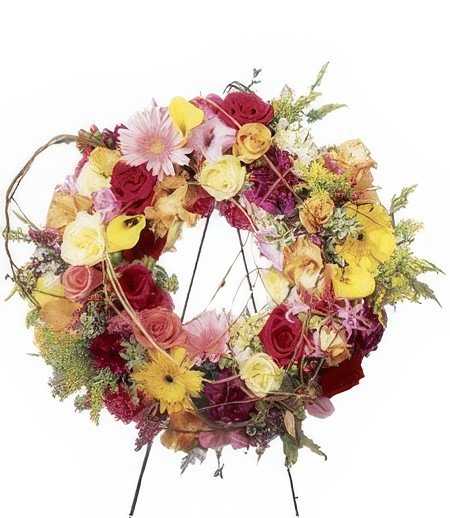Ring of Friendship Funeral Wreath
