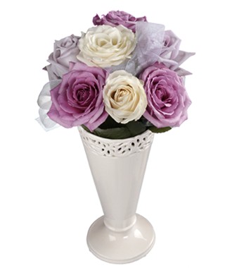 Pastel Rose Anniversary Bouquet