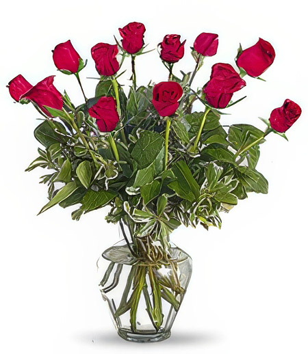 Romantic Happy Birthday Roses