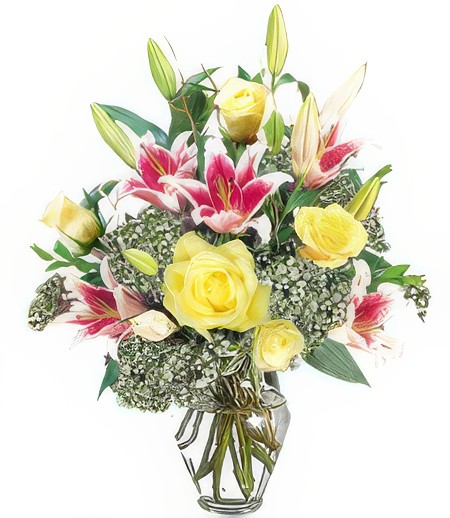 Romantic & Fragrant Congratulations Blooms
