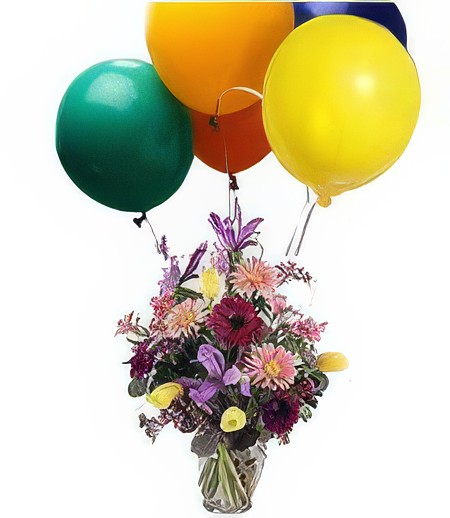 Congratulations Spring Fling w/ Balloons