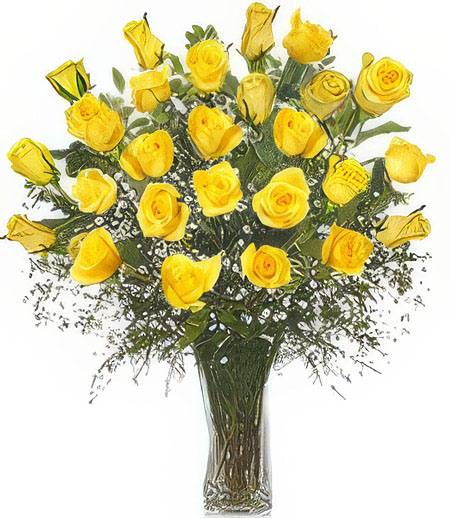 2-Dozen Yellow Roses