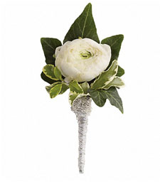 A Blissful Moment Boutonniere