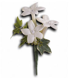 The Purity of Love Boutonniere