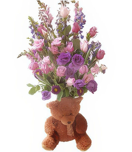 Bear and Blooms