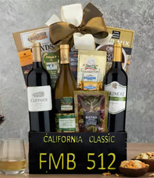 California Classic Trio Gift Basket