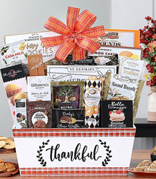 Thankful Harvest Collection Gift Basket