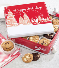 Mrs. Fields® Holiday Cookie Tin