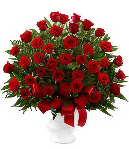 A Heart of Love Sympathy Bouquet