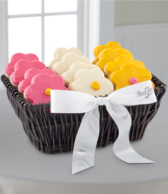 Mrs. Fields� Spring Frosted Cookie Basket