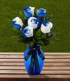 Penn State� Nittany Lions� Rose Bouquet - 6 Stems w/Vase