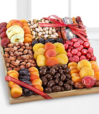 Season's Snacks Holiday Dried Fruit, Nuts & Sweets Tray - Better