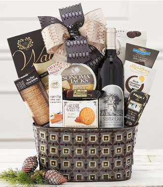 Silver Oak Cabernet Gift Basket