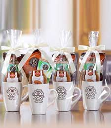 The Coffee Bean & Tea Leaf Gift Mugs (4 pack)