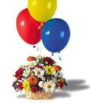 Petit Basket with Balloons