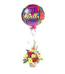 Petite Get Well Bouquet & Balloon