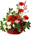 Red Basket Arrangement