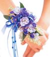 Purple Corsage