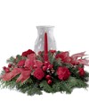 Crimson Glow Centerpiece