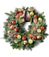 Holiday Tidings Christmas Wreath