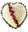 Broken Heart Funeral Standing Spray