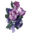 Lavender Sentiments Boutonniere
