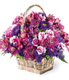 flower in a basket