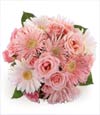 Pink Floral Elegance Wedding Bouquet