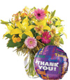Thank You Bouquet and Balloon