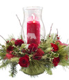 Glowing Christmas Centerpiece