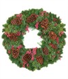 Christmas Pinecone Welcome