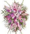 Purple Fusion Standing Sympathy Spray